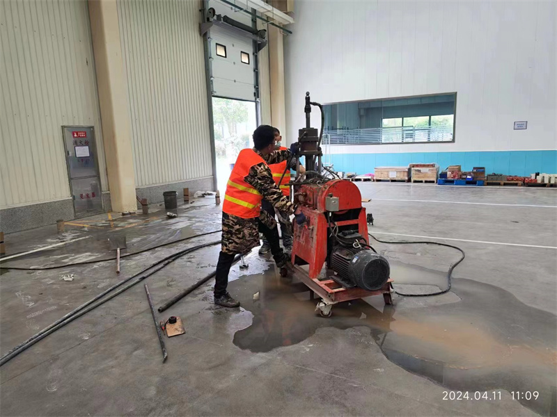 肃州厂房地面下沉塌陷注浆加固施工